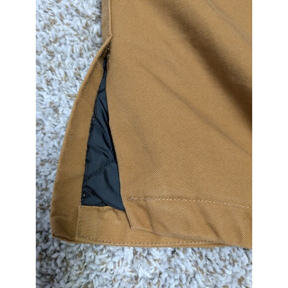 Carhartt Womens Loose Fit Weathered Washed Duck Coat Brown Size Medium NEW - Picture 11 of 14